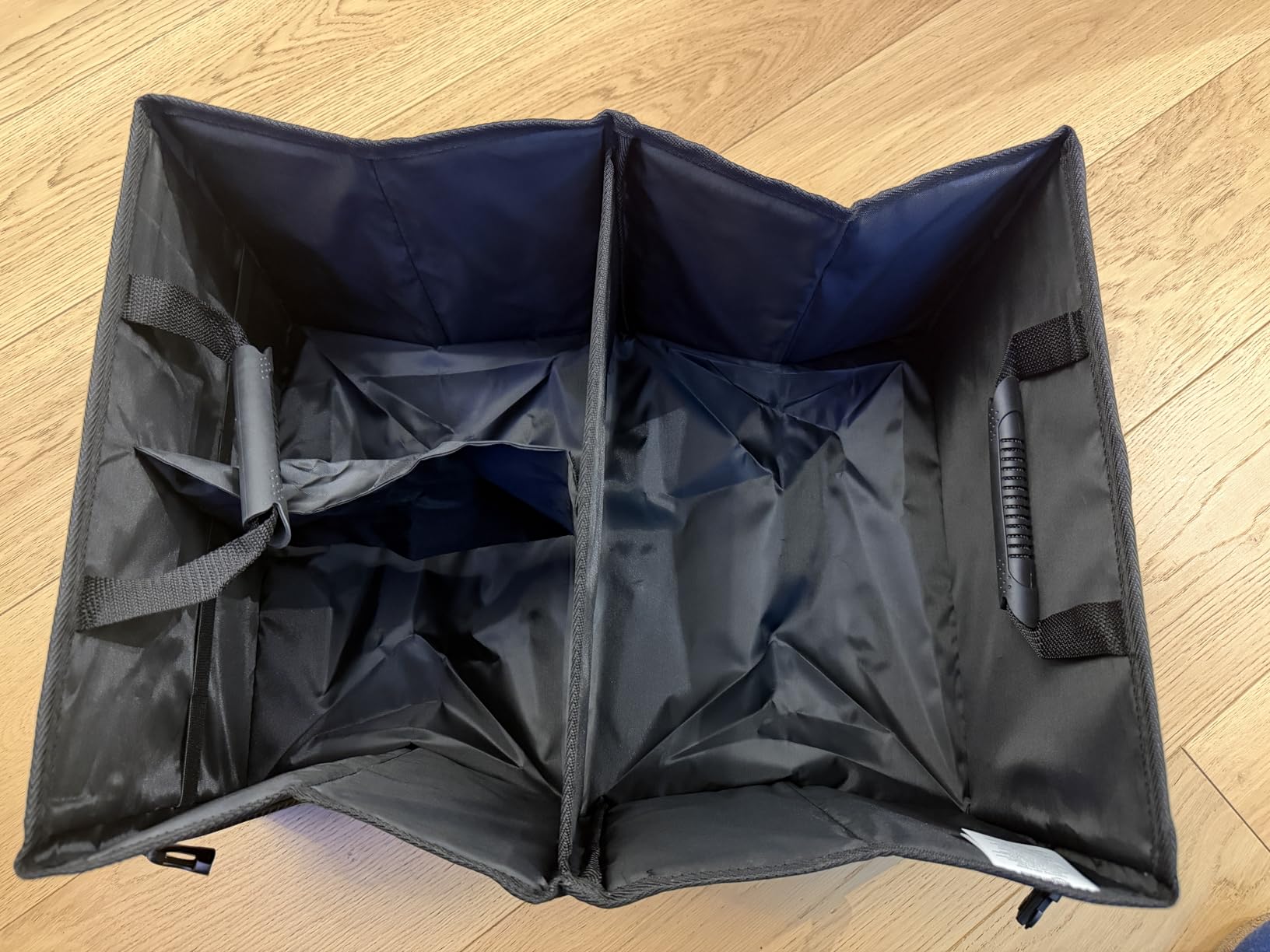 Amazon Basics Organizer Bagagliaio Auto 51L Nero Pieghevole