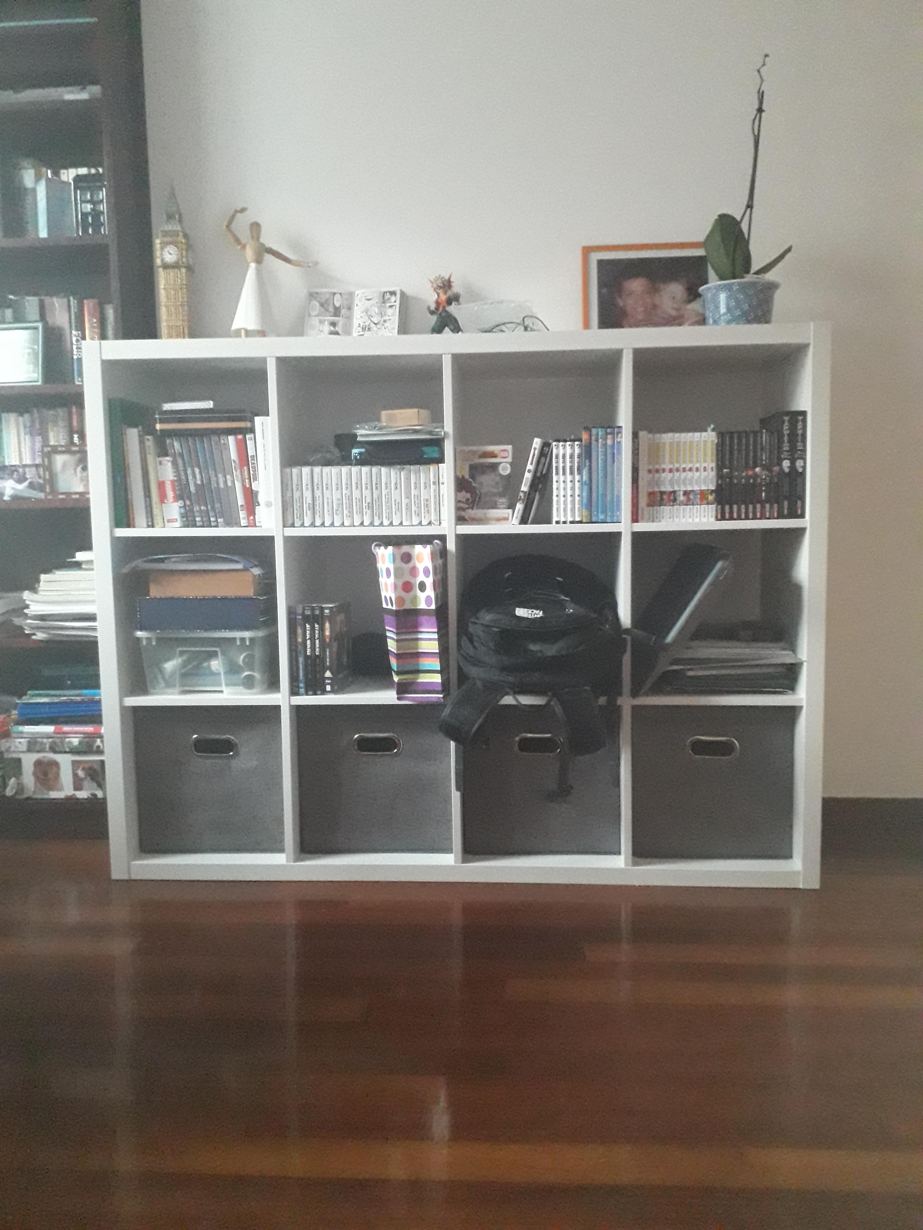 Amazon Basics Cubi Iuta Grigio 33cm 2 Pezzi