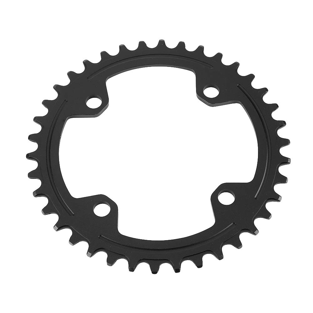 Elprico corona bici 38T BCD 104 nera alluminio