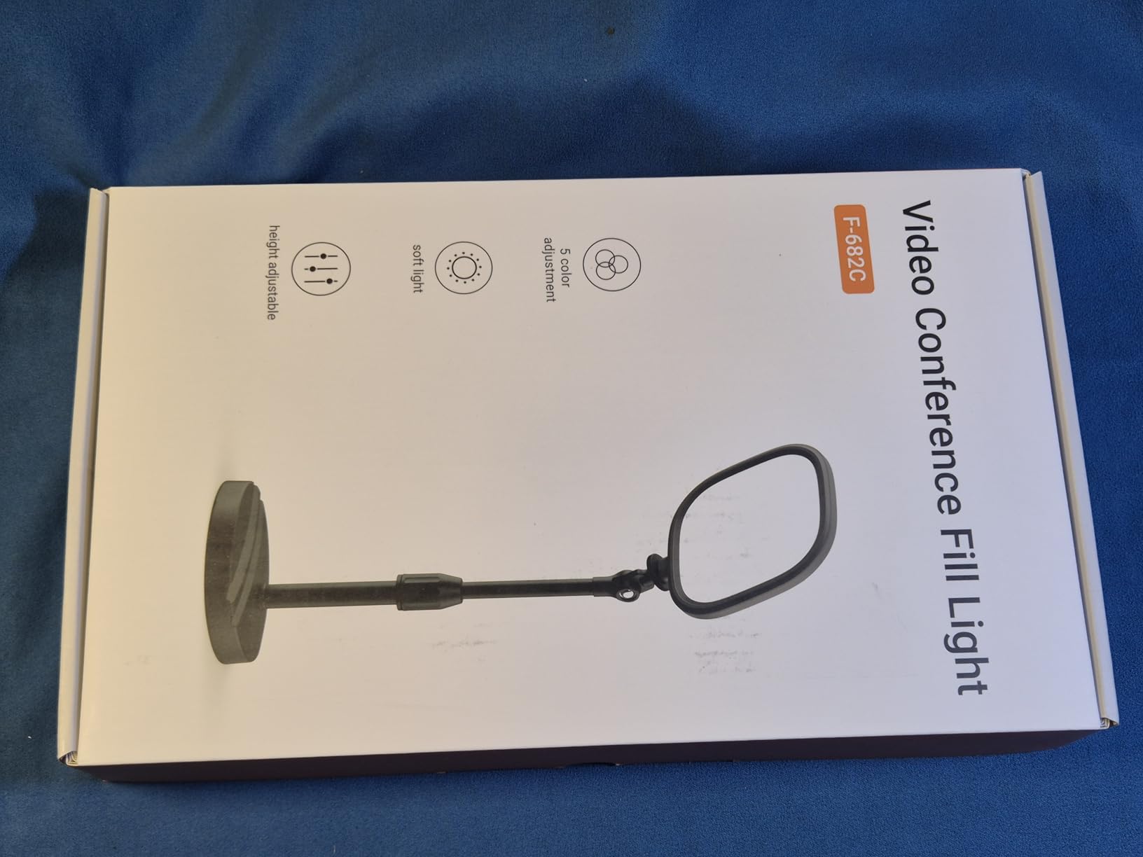 RealPlus Streaming lampada LED supporto telescopico USB