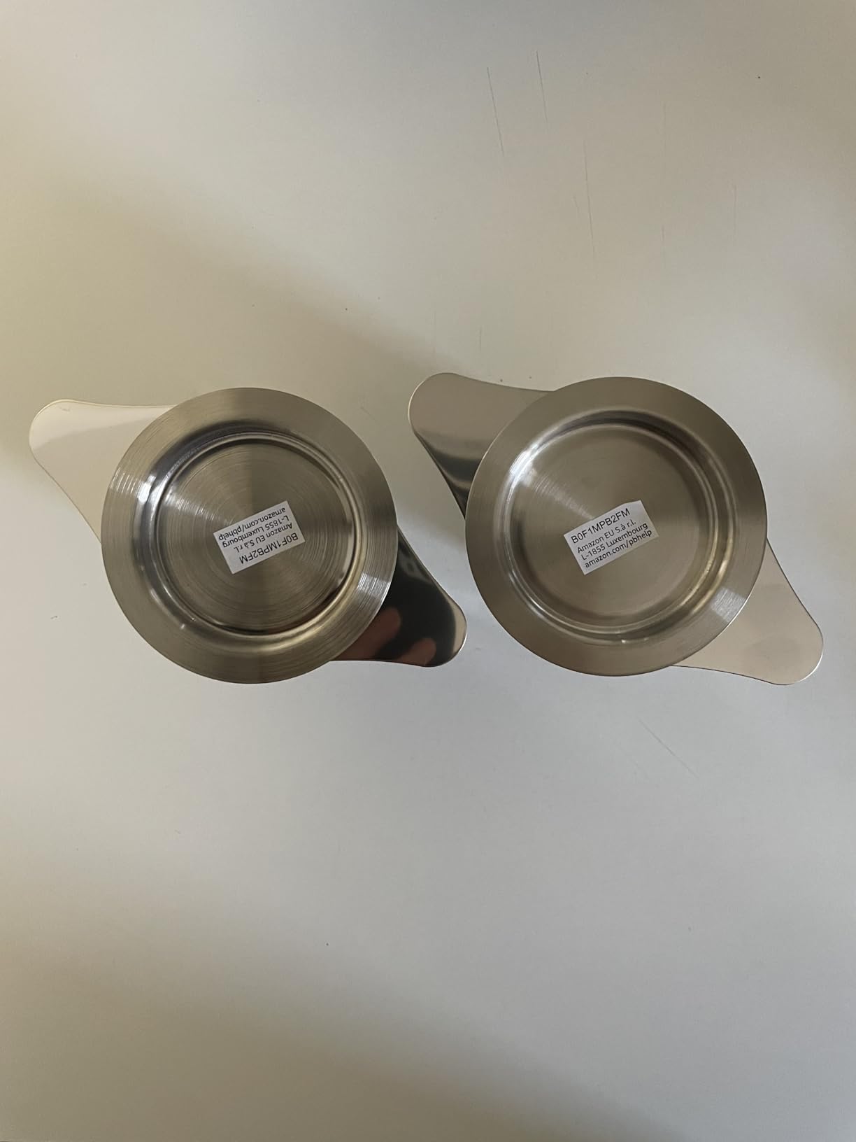 Amazon Basics infusore tè acciaio inox set 2 pezzi