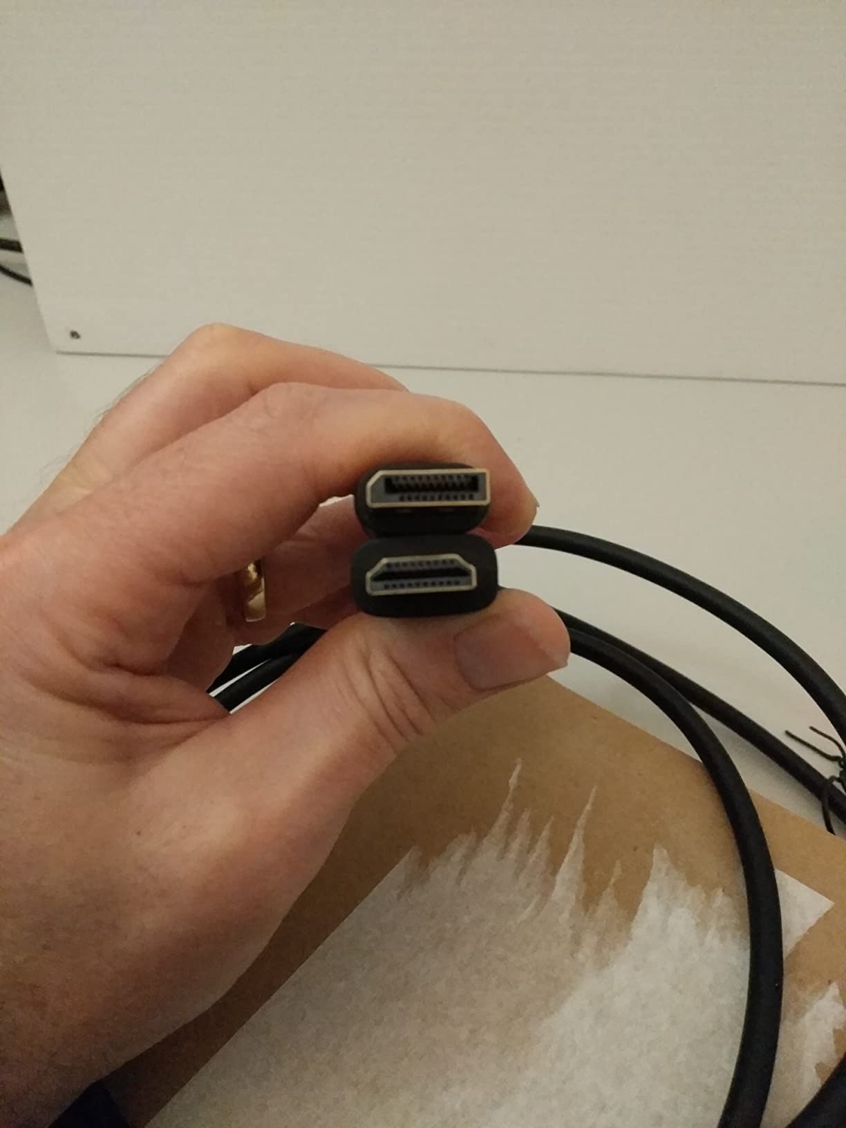 Amazon Basics Cavo DisplayPort HDMI 0,9 m Full HD