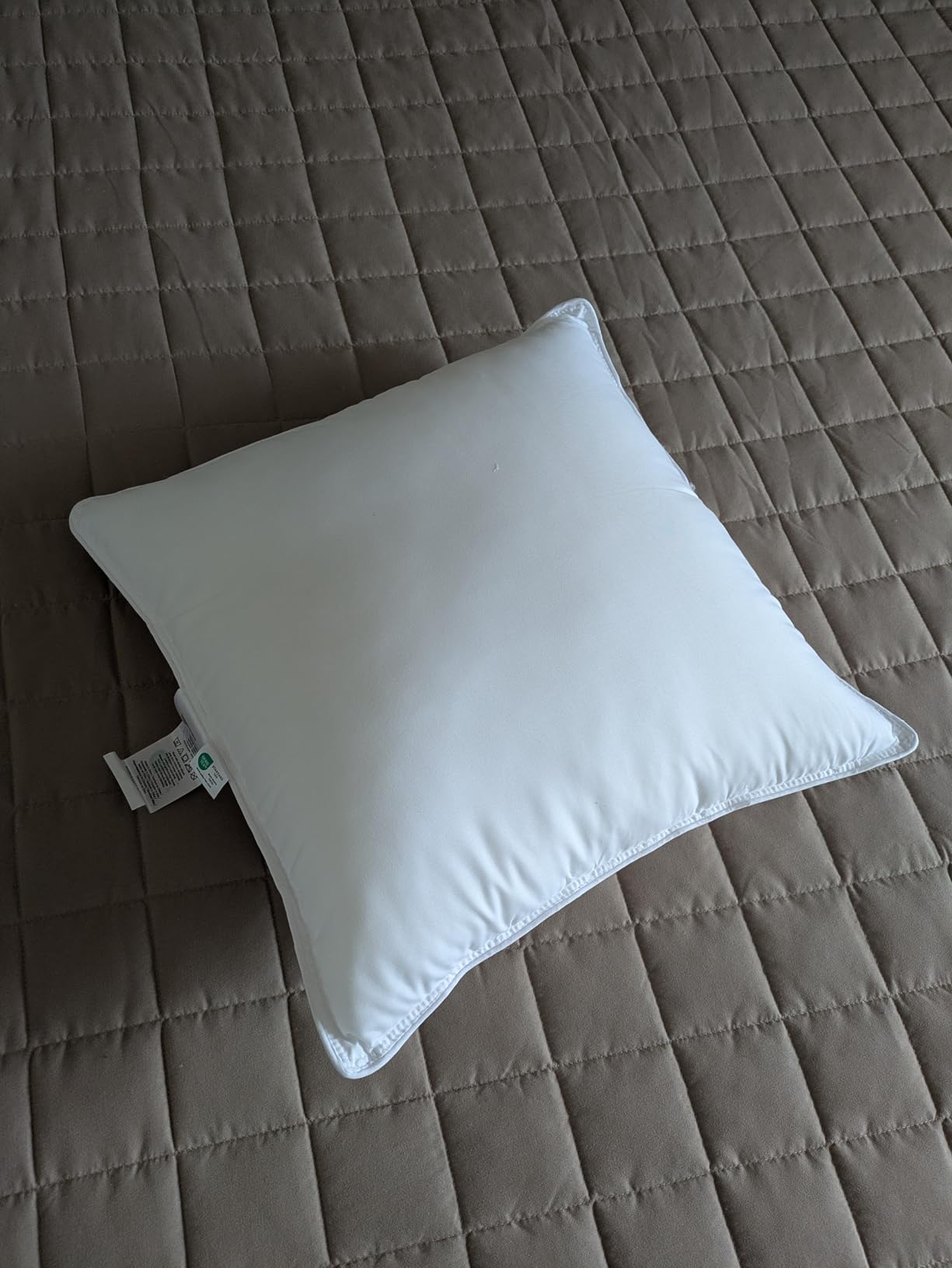 Amazon Basics inserti cuscino 45x45 set 2 bianco ipoallergenico