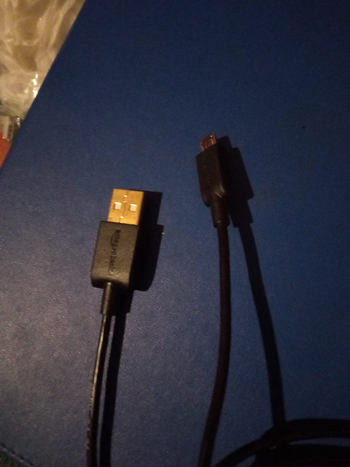 AmazonBasics Cavo USB 2.0 Micro USB 0,9m Nero Confezione da 1