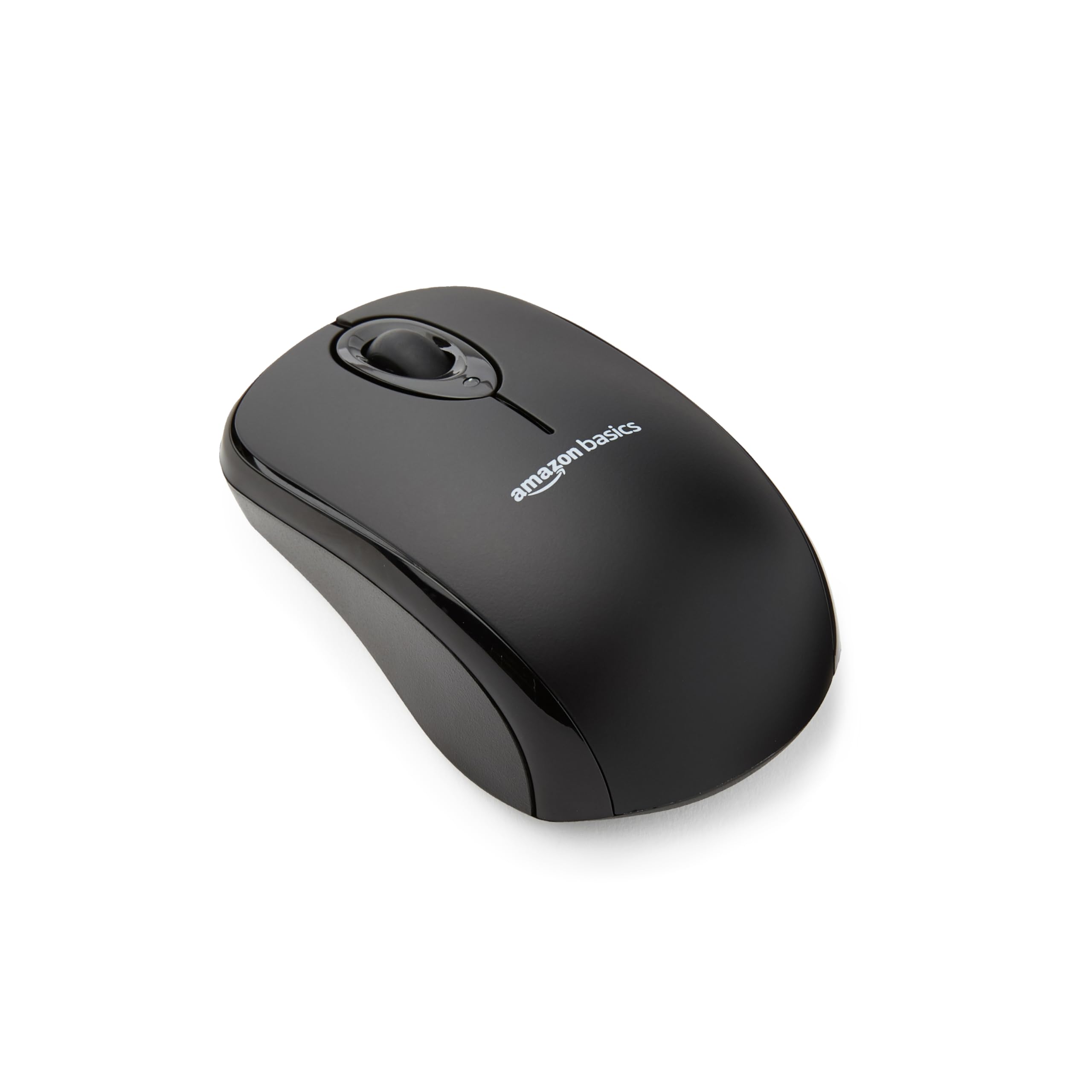 Amazon Basics mouse senza fili nano nero 1000 DPI