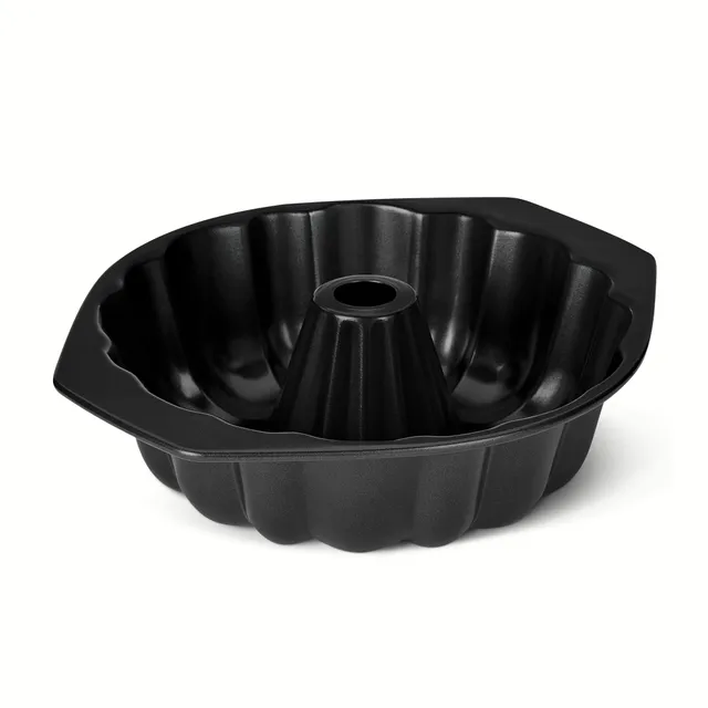 AmazonBasics Stampo Ciambella Antiaderente 25,4cm Nero