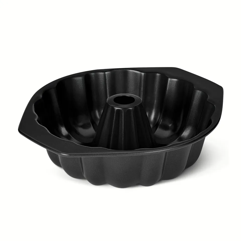 AmazonBasics Stampo Ciambella Antiaderente 25,4cm Nero