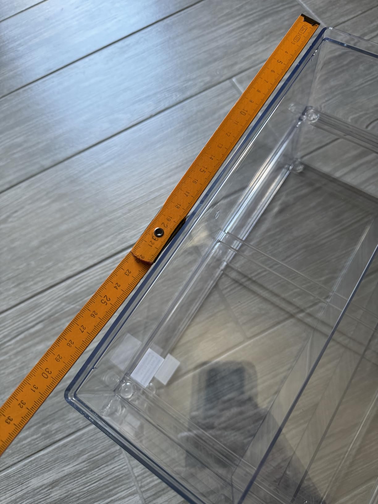 Amazon Basics organizer trucco trasparente 4 pezzi 11,3 cm