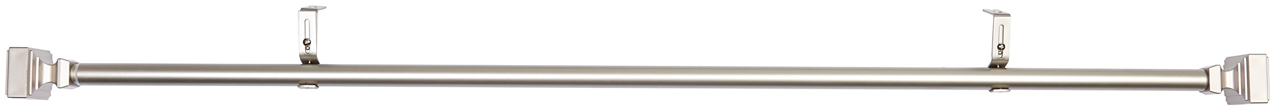 Amazon Basics bastone tenda nichel 183-366 cm con staffe