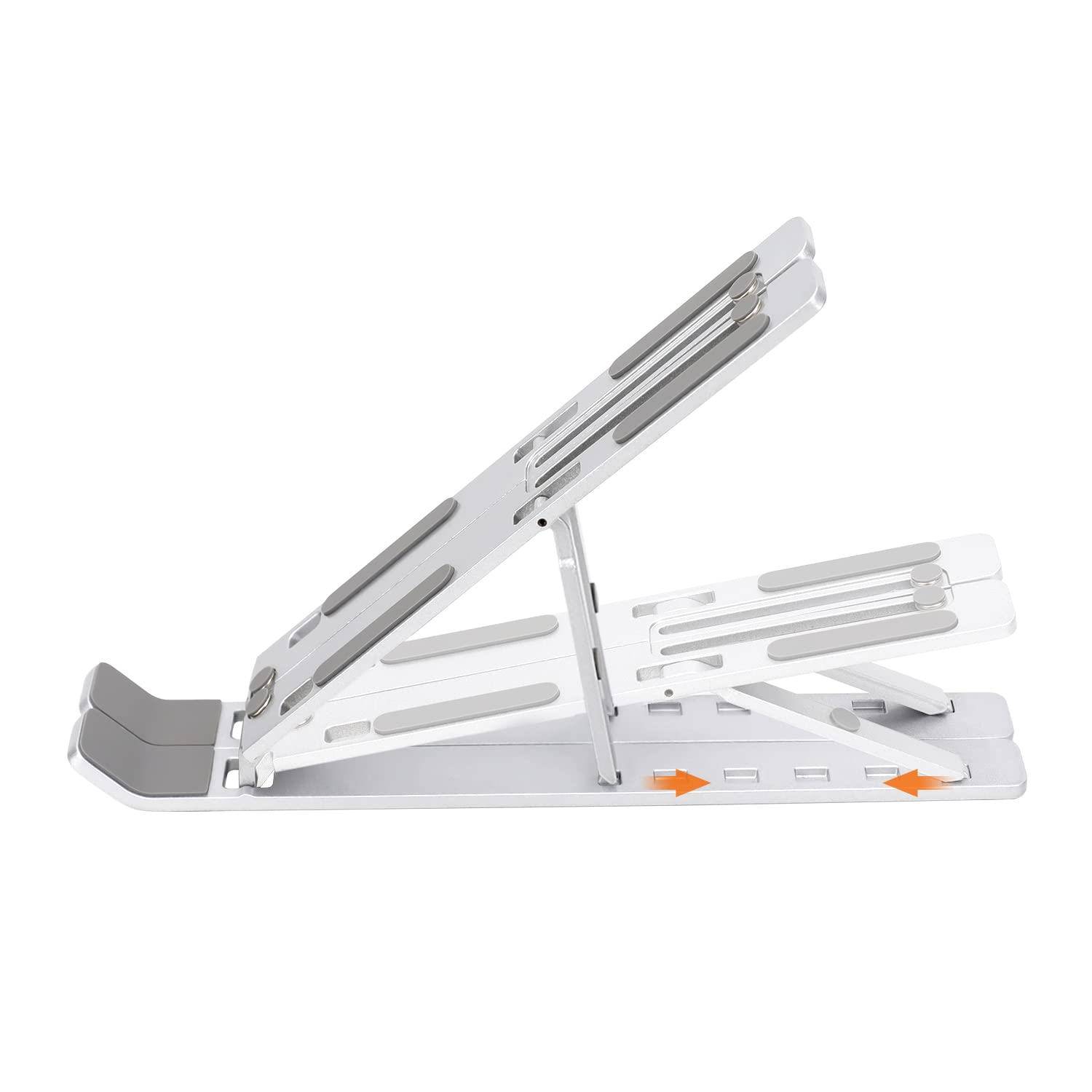 Amazon Basics supporto laptop alluminio 10-15,6" argento 6 angoli