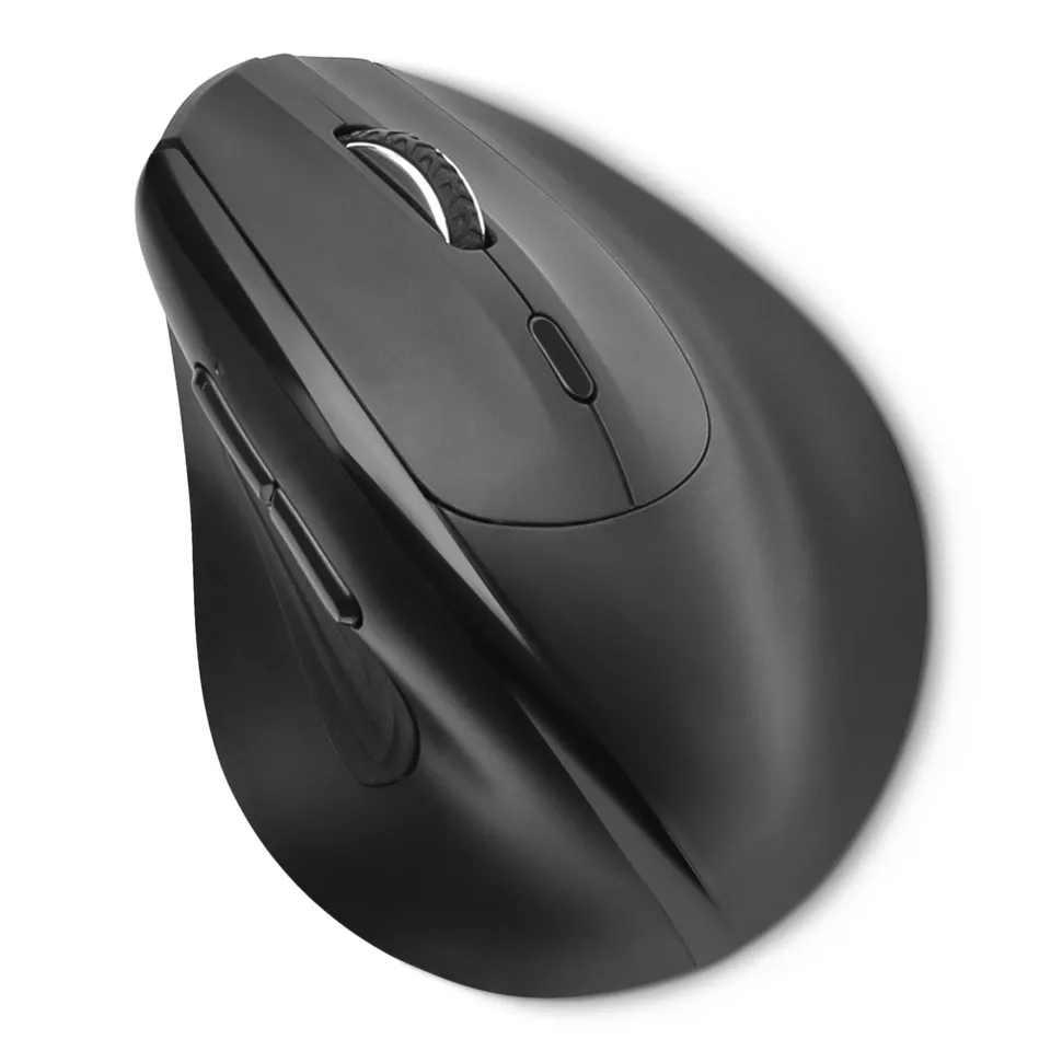 AmazonBasics Mouse wireless verticale nero 6 pulsanti destrimani