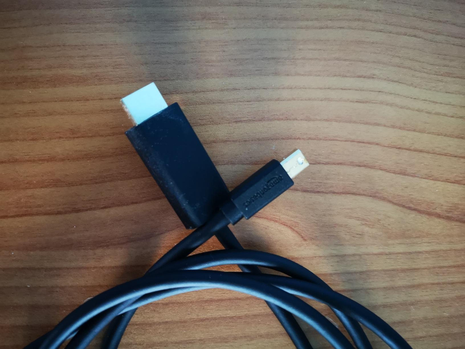 AmazonBasics Cavo Mini DisplayPort HDMI 1,83m Nero Full HD