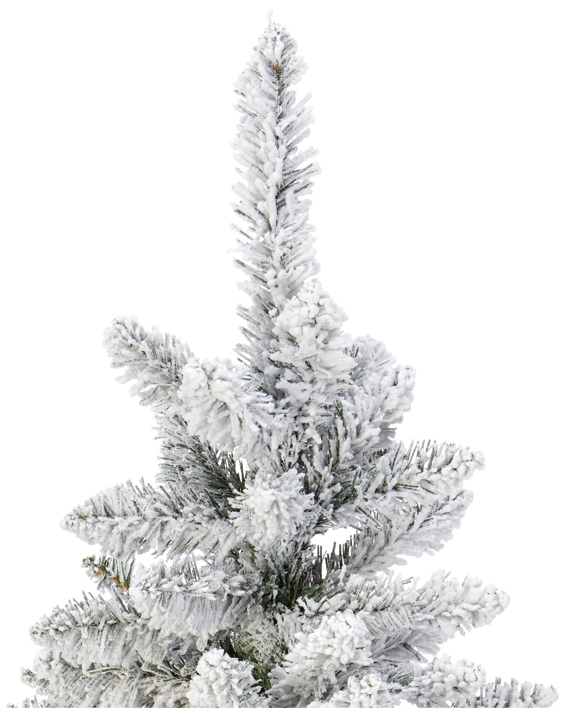 Amazon Basics Albero Natale Innevato 180 cm 618 Rami