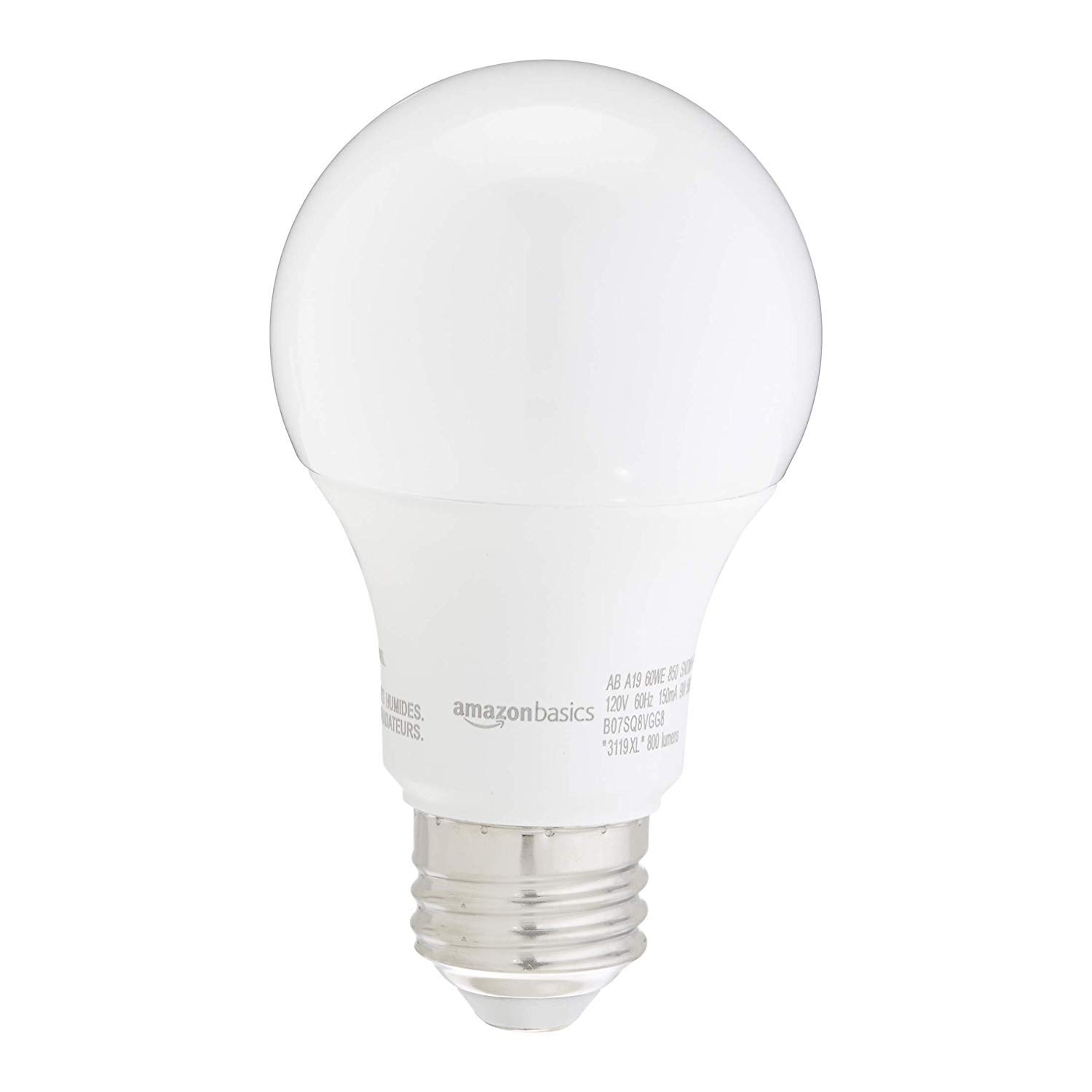 Amazon Basics Lampadine LED 9W E26 5000K 24 Pezzi
