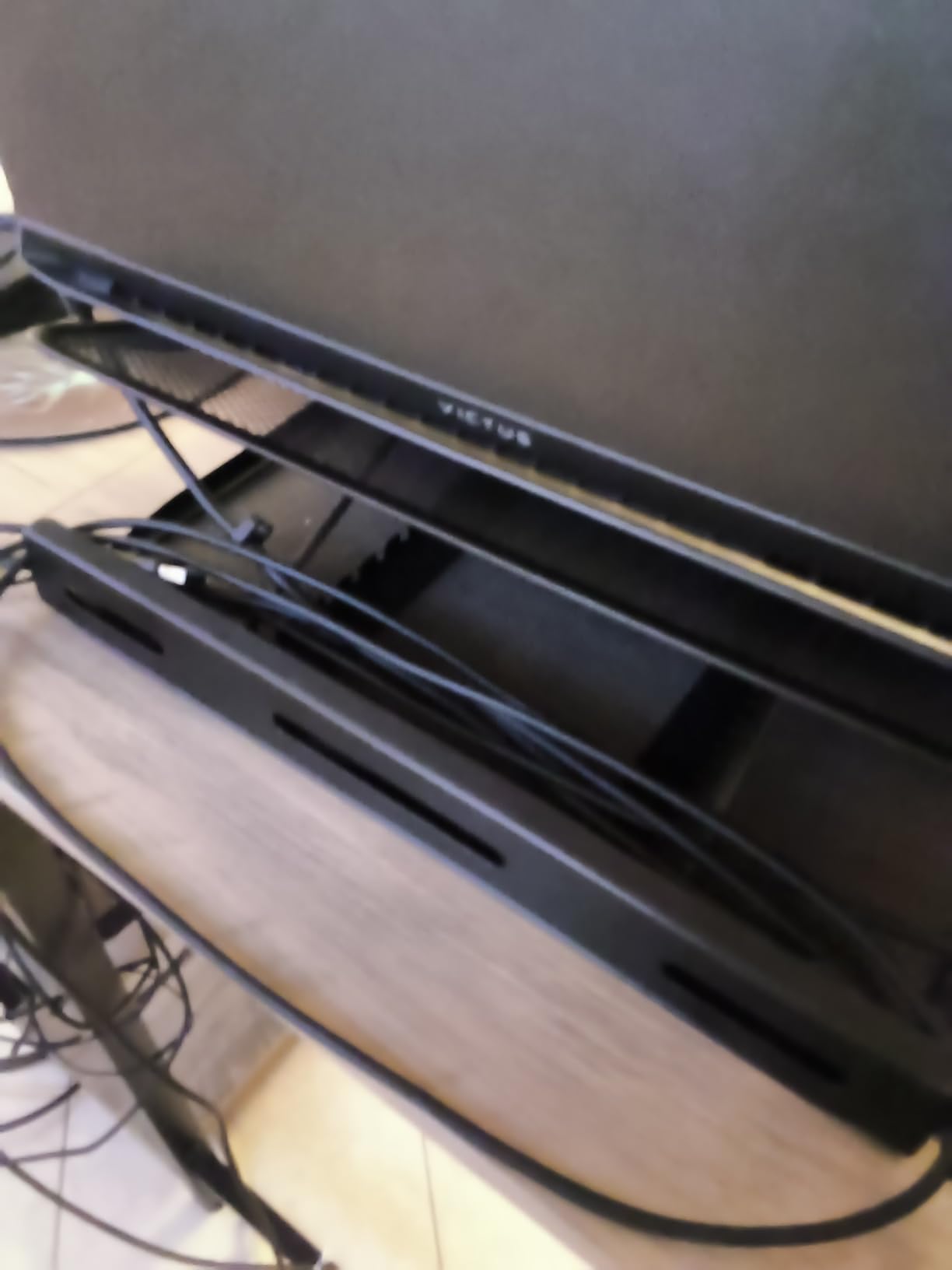 Amazon Basics Supporto Laptop 17,3 Pollici Nero 7 Livelli
