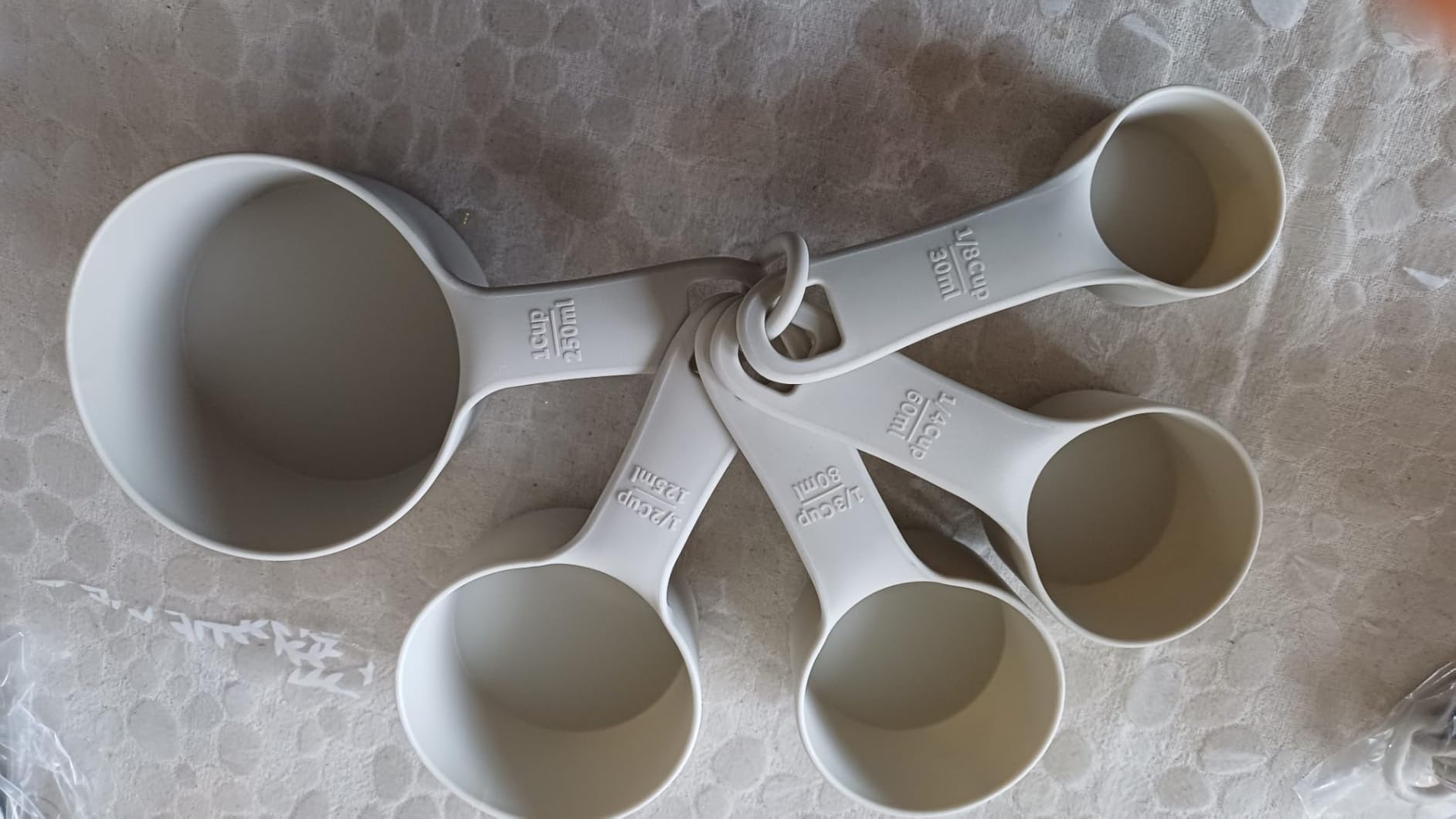 AmazonBasics Misurini Cucchiai Dosatori Set 10pz Grigio