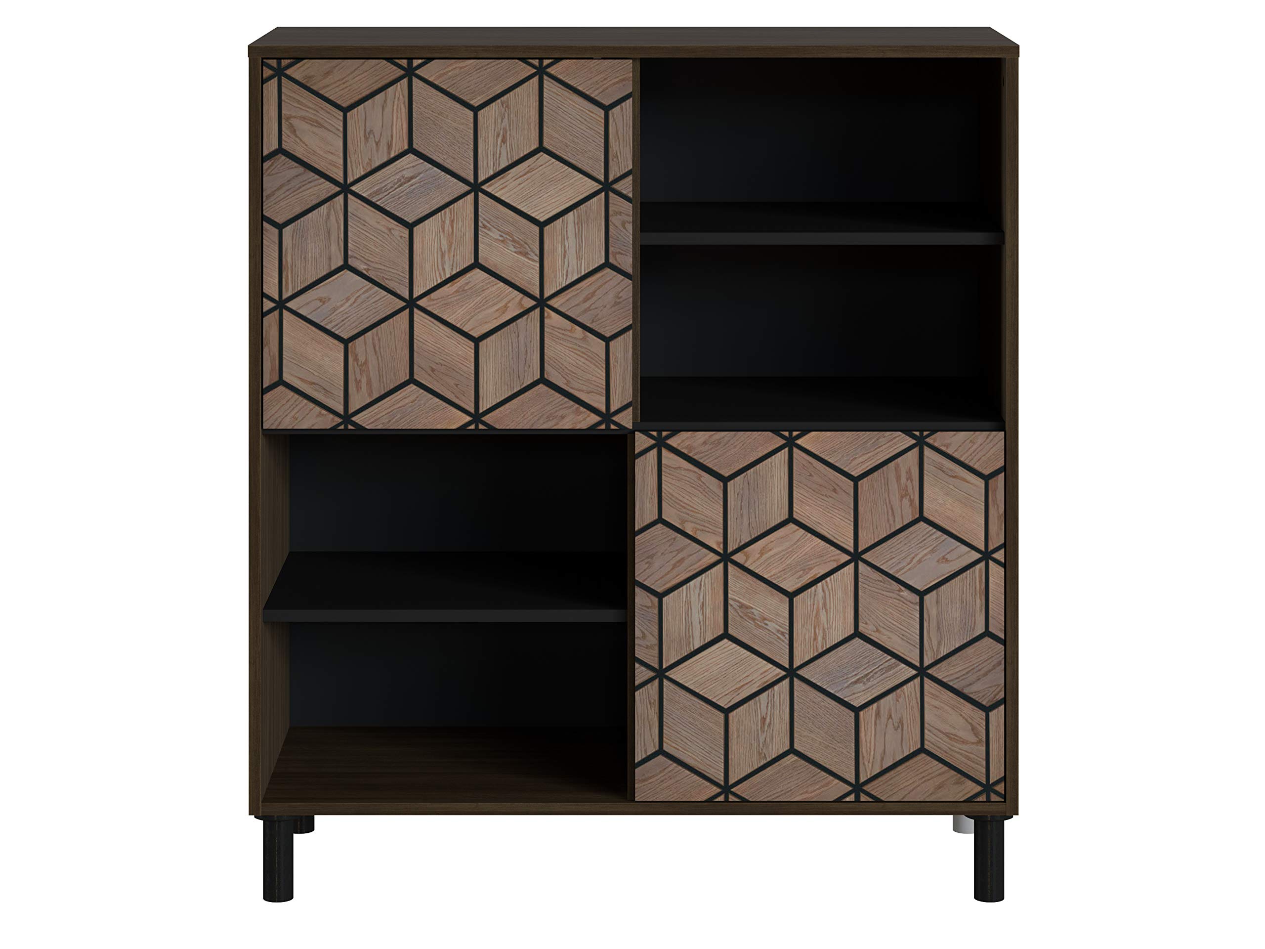 AmazonBasics Mobile 101x40x113 cm marrone 2 ante