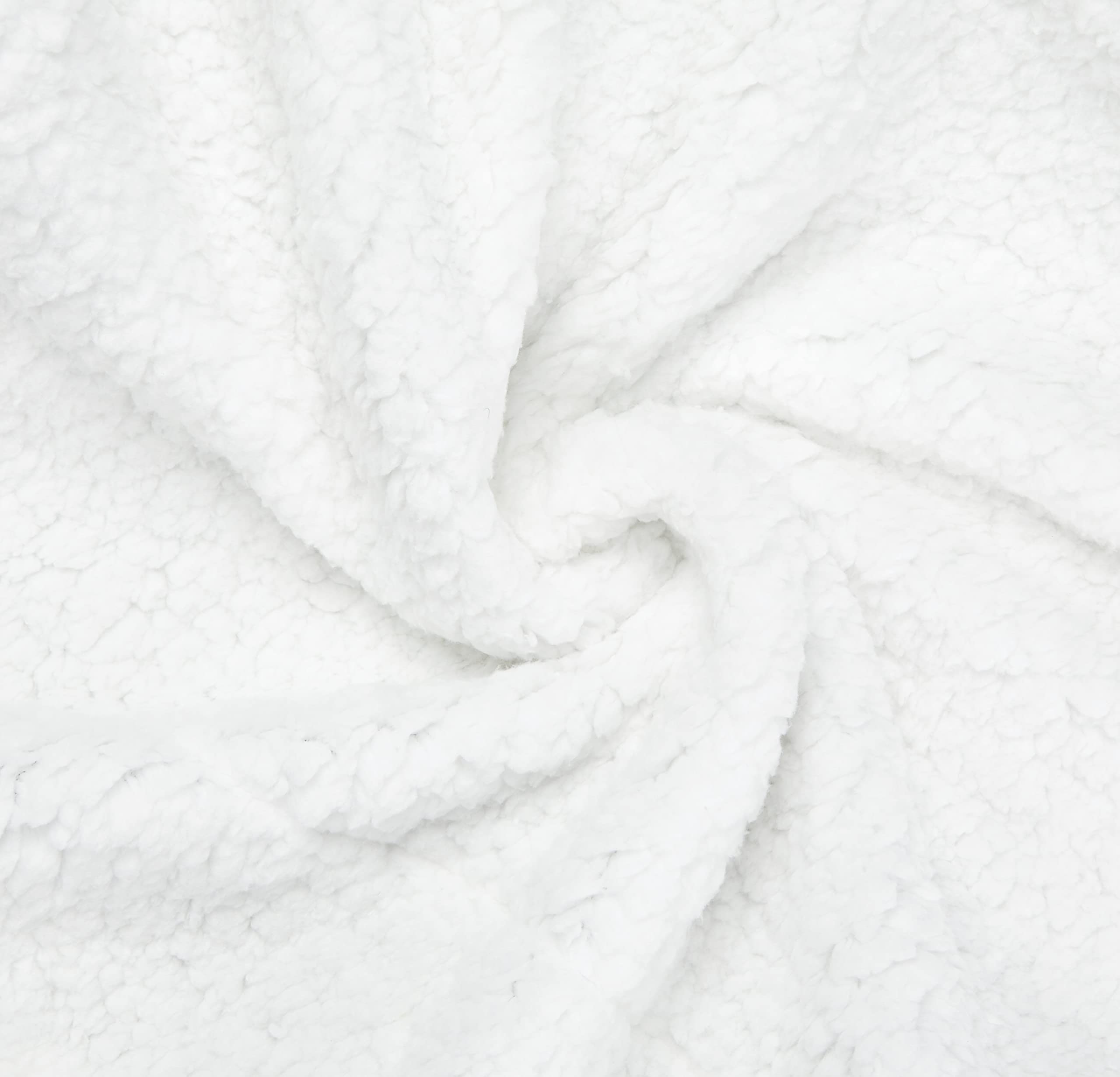 Amazon Basics coperta sherpa micro-mink nera 220x240 cm