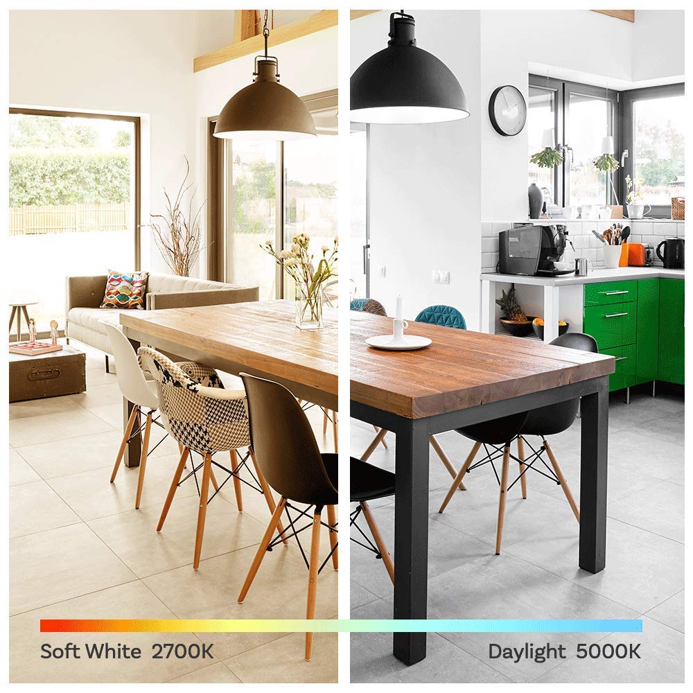 Amazon Basics Lampadine LED 9W E26 5000K 24 Pezzi