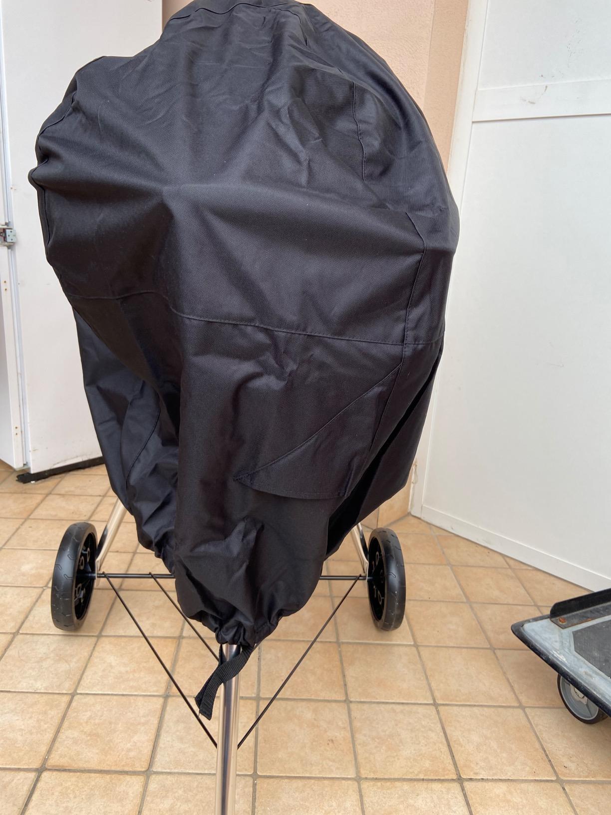 AmazonBasics telo barbecue cupola 71x71x96 nero impermeabile