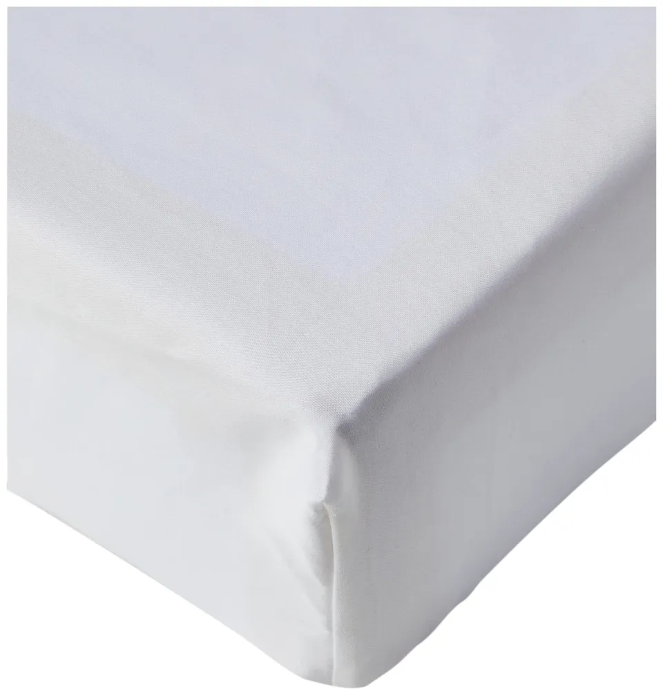 AmazonBasics lenzuolo con angoli 180x200 cm bianco