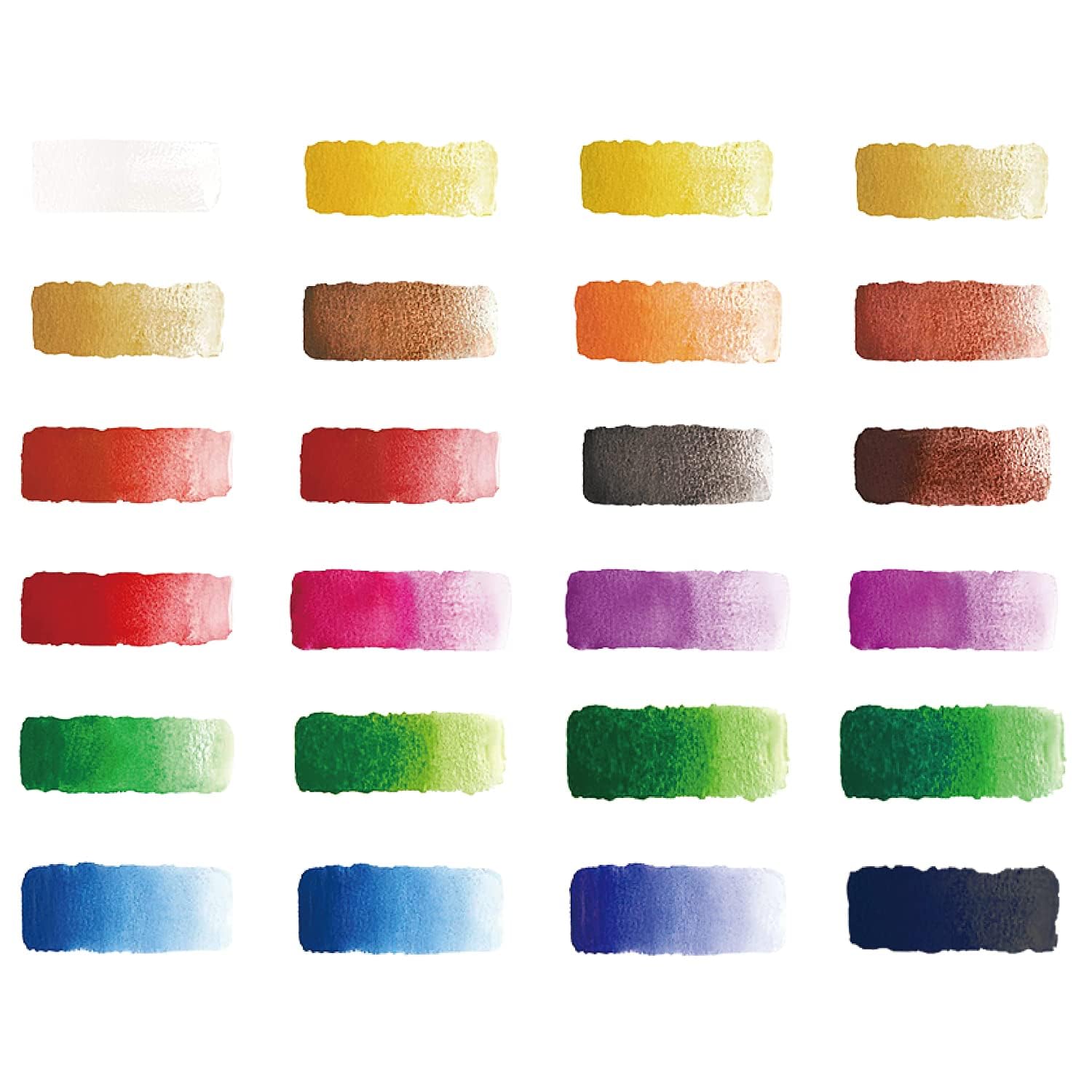 AmazonBasics Acquerelli 24 Tubetti 12 ml Colori Assortiti