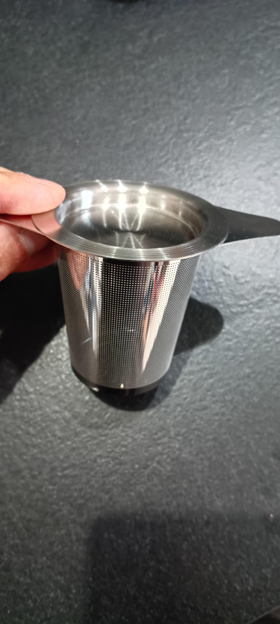 Amazon Basics infusore tè acciaio inox set 2 pezzi