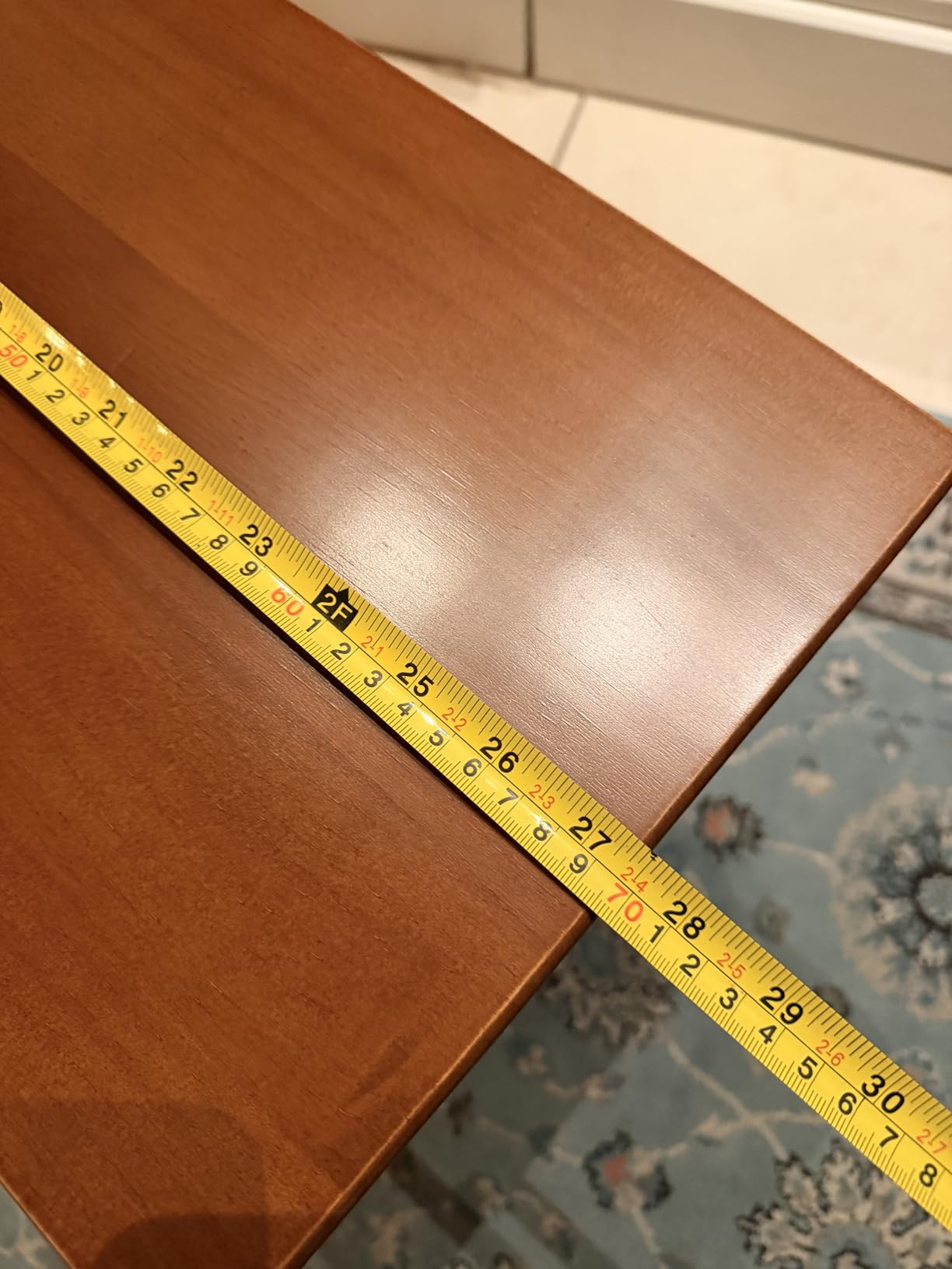 Amazon Basics Panca Portascarpe Pino 3 Livelli Espresso 70 cm
