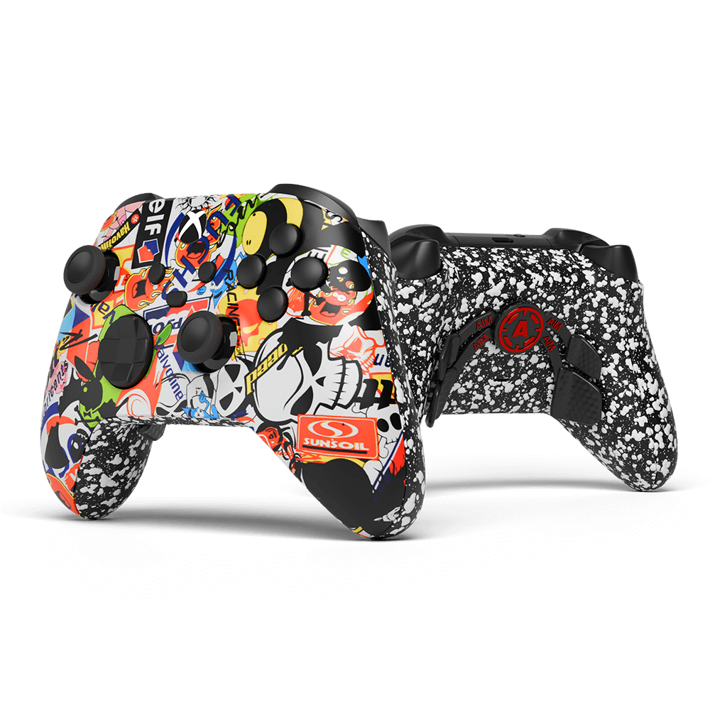 Aim Sticker Bomb controller Xbox Series X stick