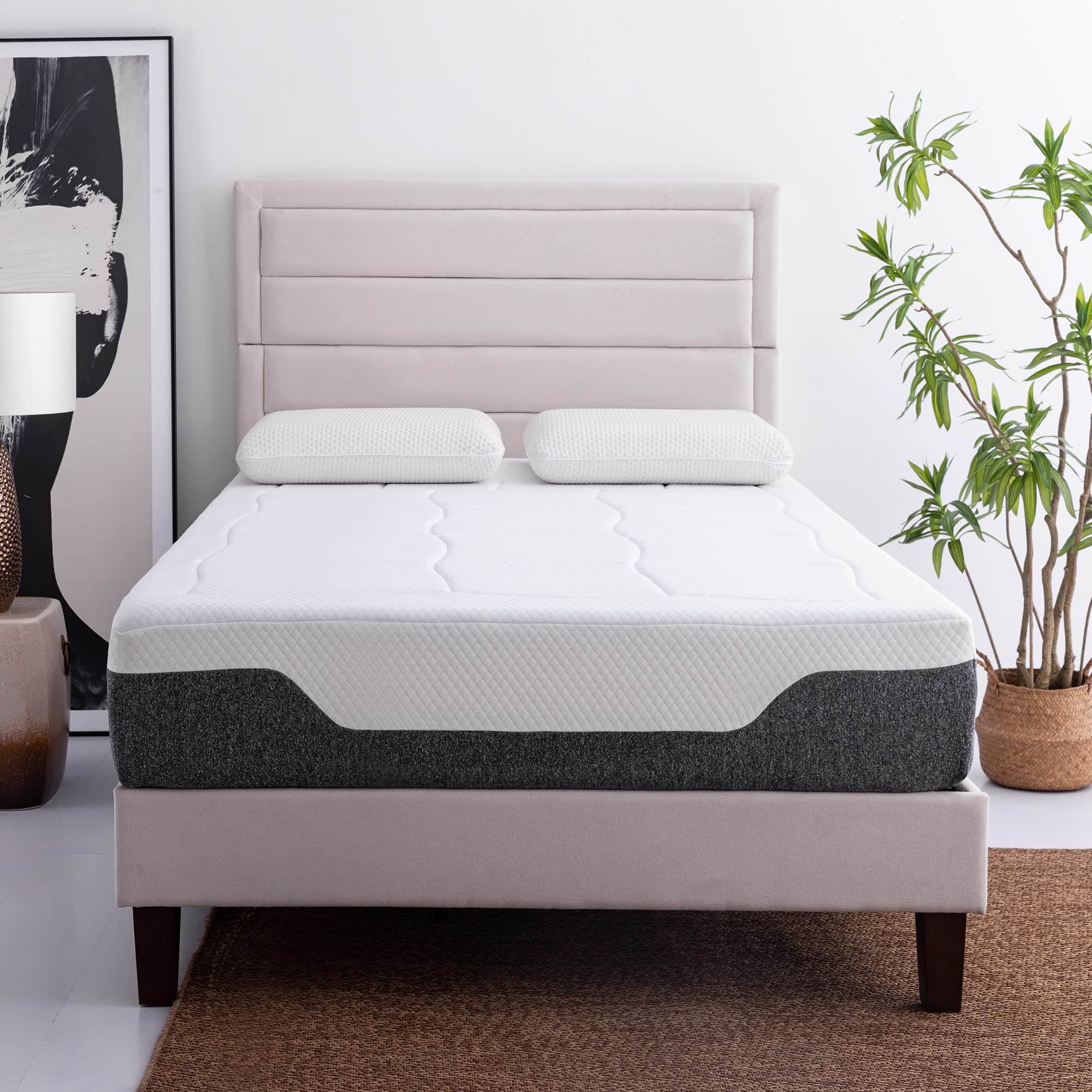 Amazon Basics Materasso memory foam 90x190 molle insacchettate medio