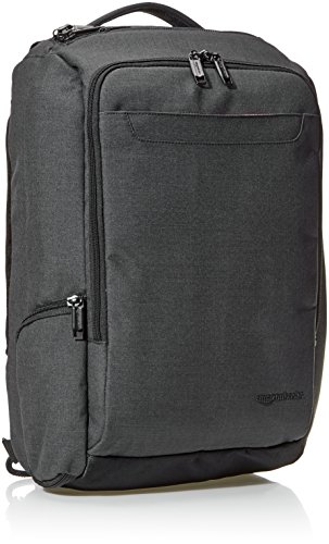 Amazon Basics Zaino Viaggio Nero Compatto Porta Laptop