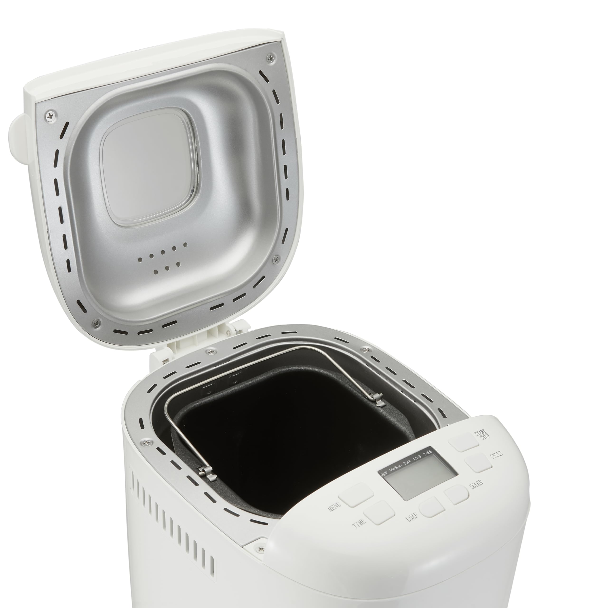 AmazonBasics macchina per il pane 0,9 kg bianca antiaderente