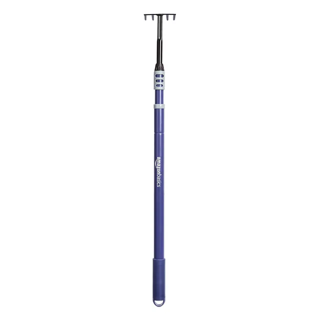 Amazon Basics Rastrello telescopico acciaio 80-120 cm