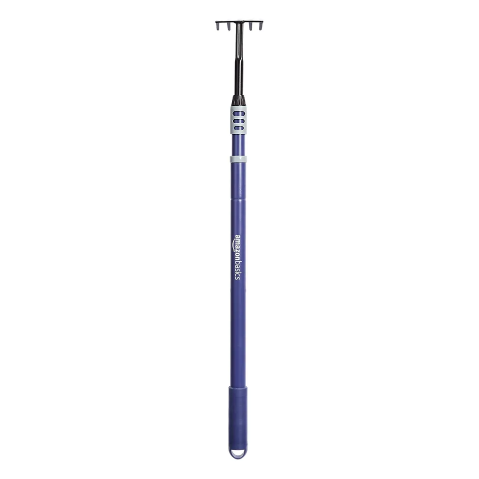 Amazon Basics Rastrello telescopico acciaio 80-120 cm