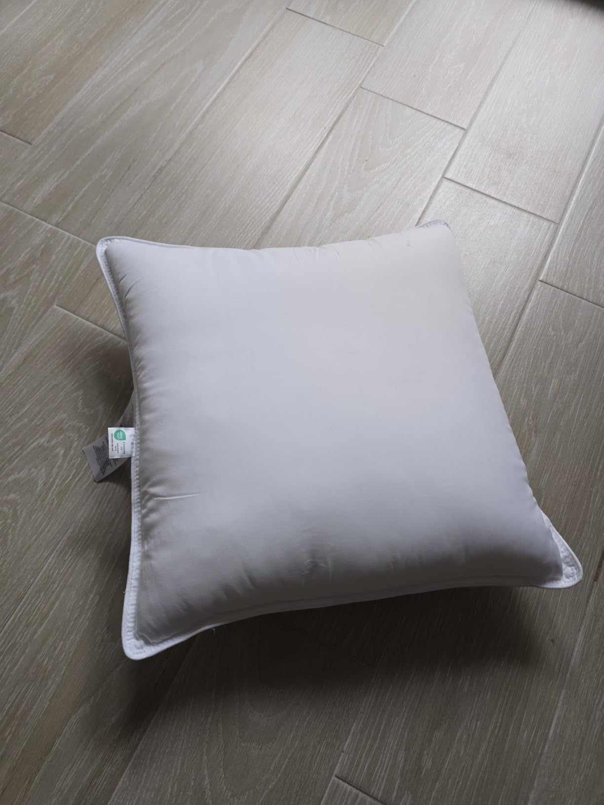 Amazon Basics inserti cuscino 45x45 set 2 bianco ipoallergenico