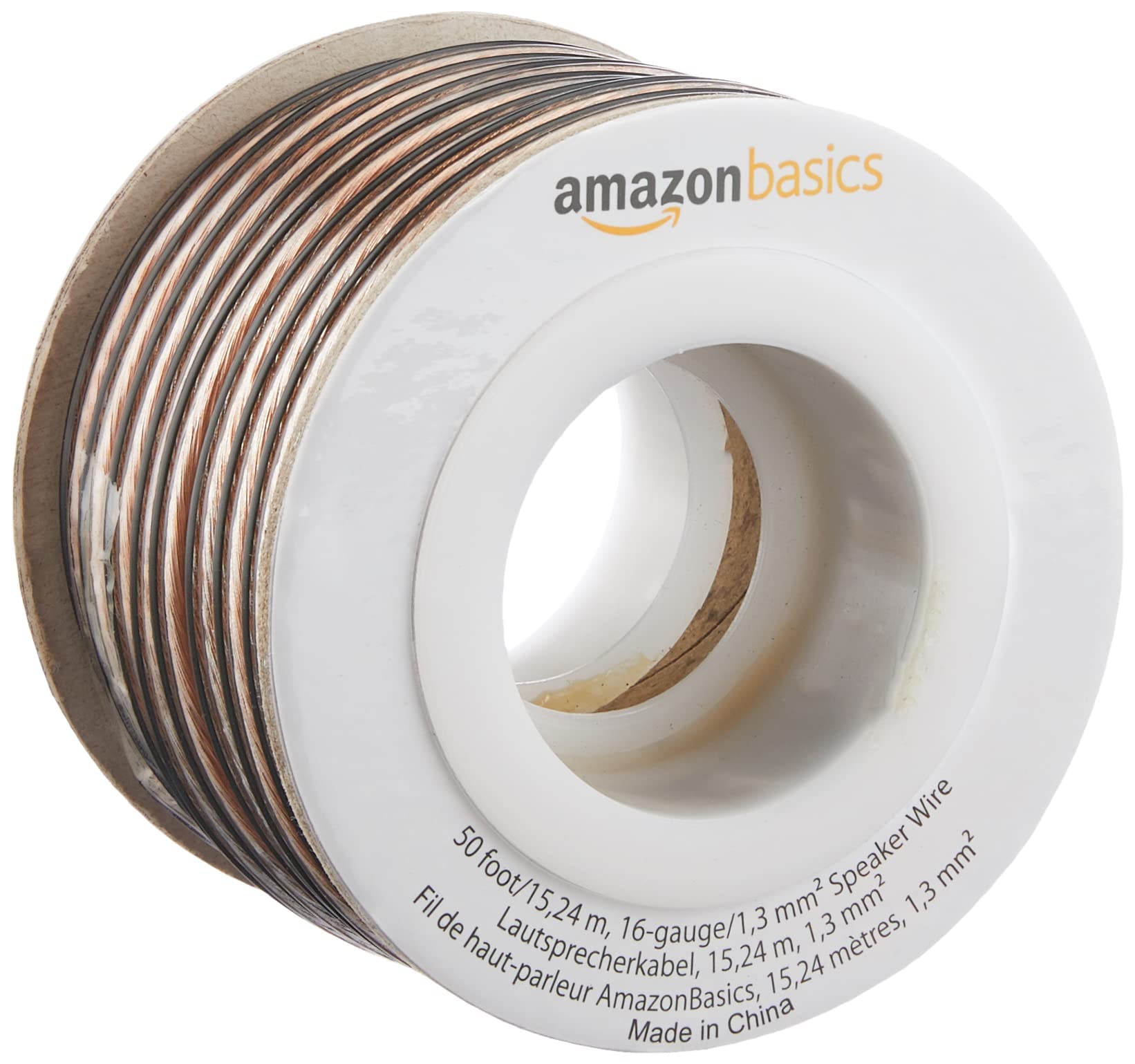 Amazon Basics cavo altoparlanti 16 AWG 30,48 m bronzo