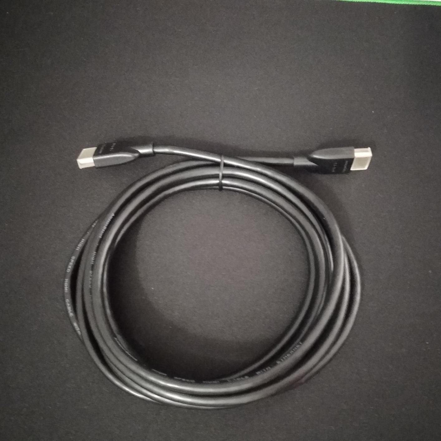 AmazonBasics Cavo HDMI Flessibile 0,3 m Nero 4K