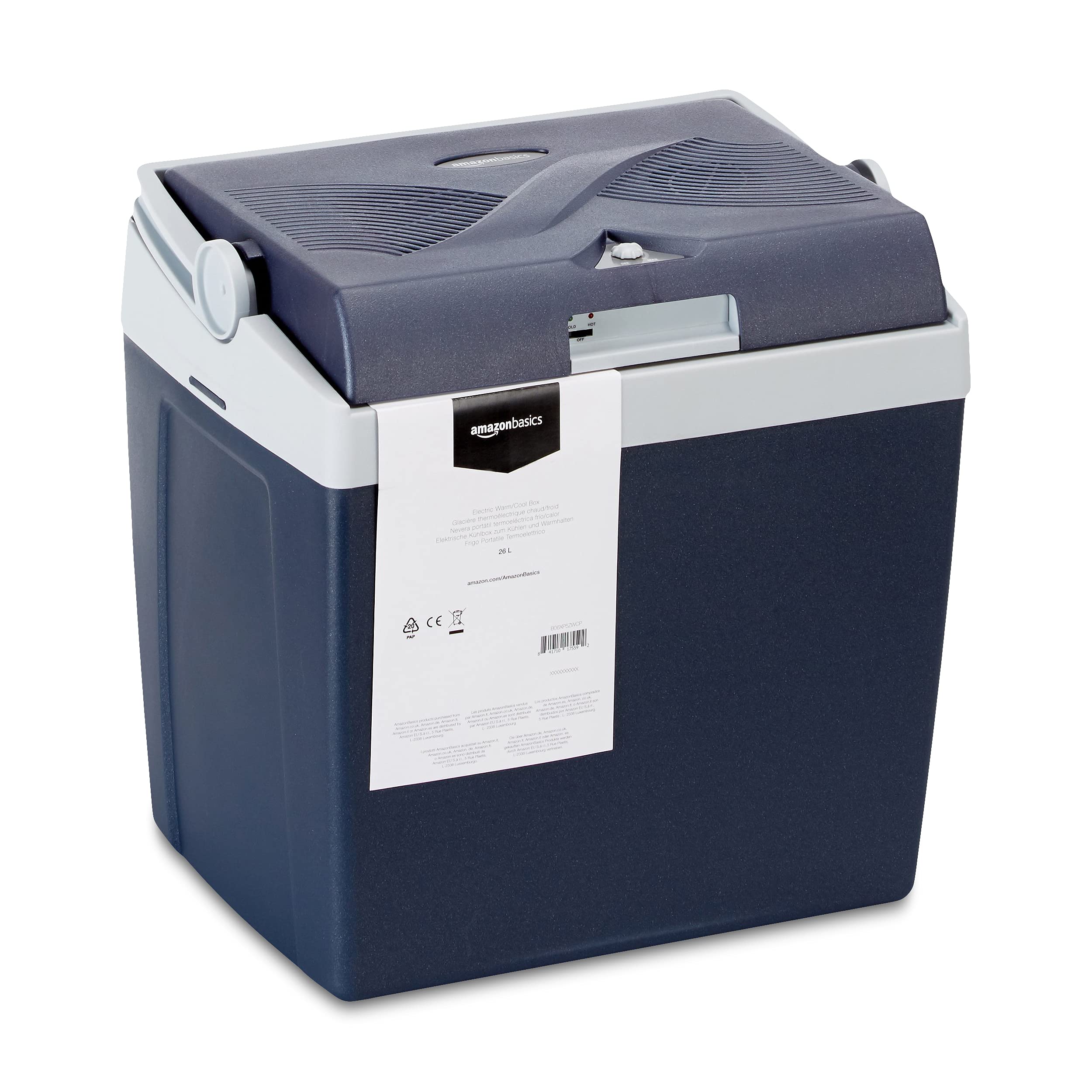 Amazon Basics Frigo portatile termoelettrico 26L blu 12/230V