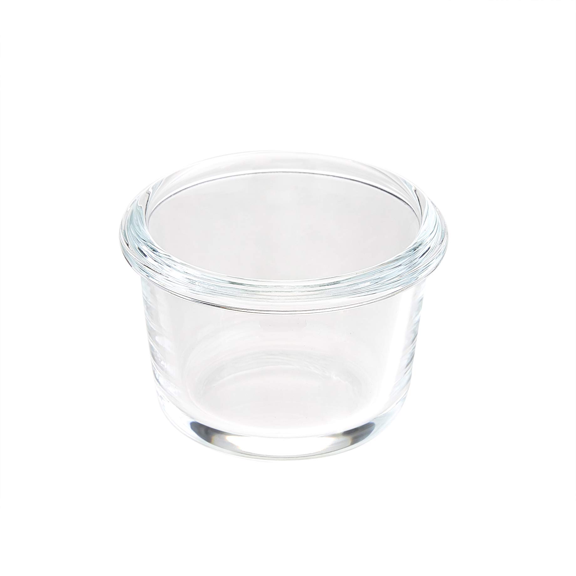 AmazonBasics ABL001 contenitori vetro 120 ml 4 pezzi borosilicato