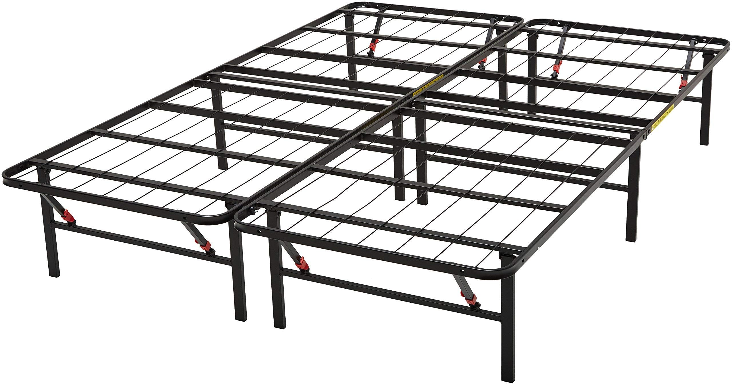 AmazonBasics Base Materasso 90x190 Nero Acciaio