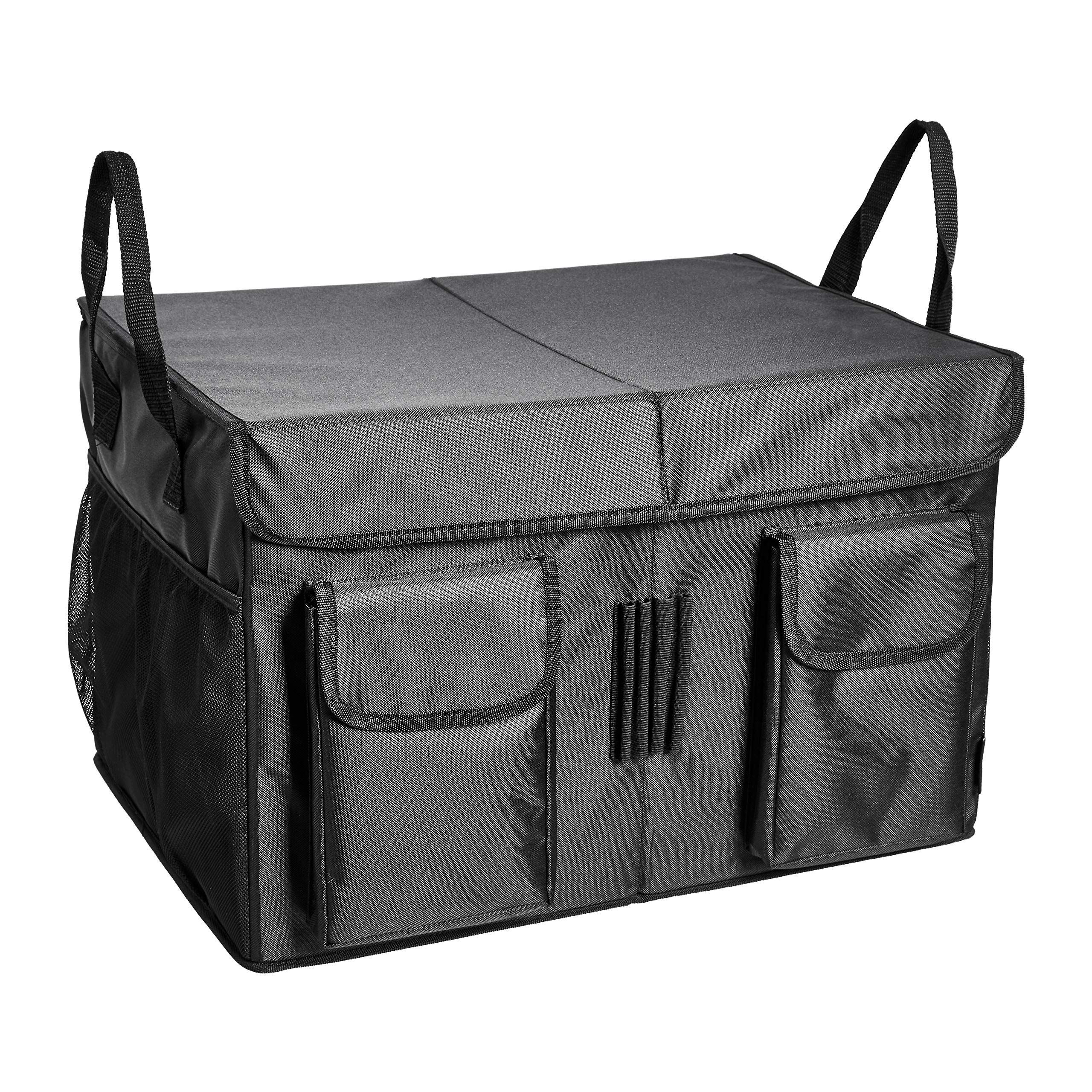 Amazon Basics portaoggetti bagagliaio auto 53x35x31 cm nero