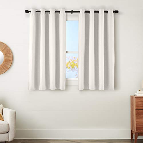 Amazon Basics Mabry 52x63 tende oscuranti avorio 2 pezzi blackout
