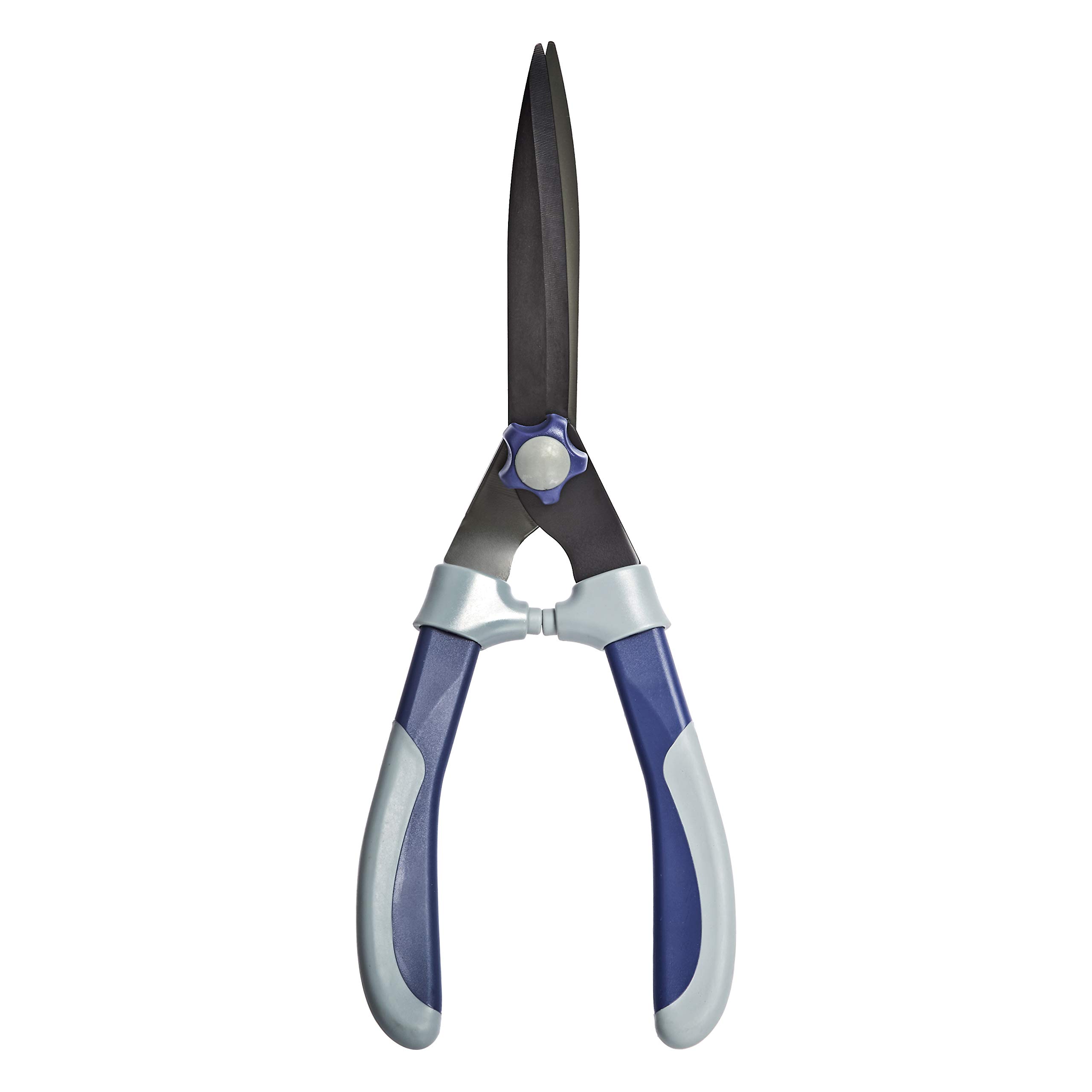 Amazon Basics cesoie per siepi acciaio 43 cm grigio blu