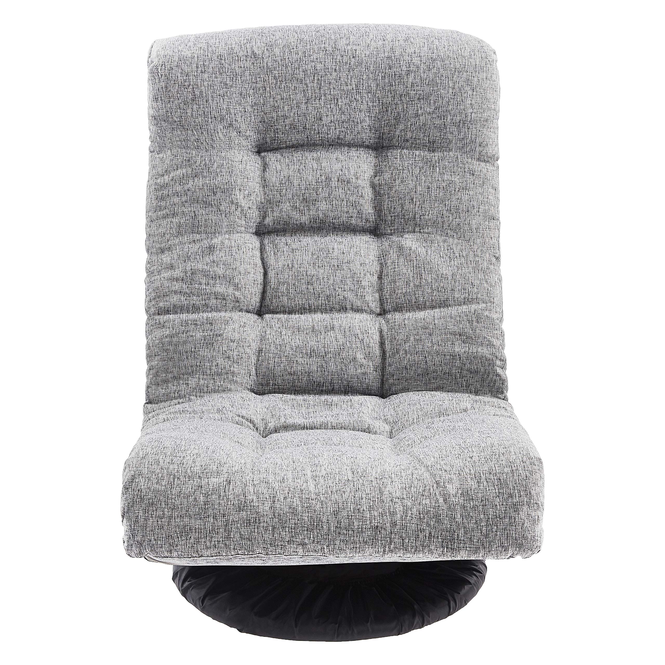AmazonBasics Poltrona Girevole Poggiatesta Grigio