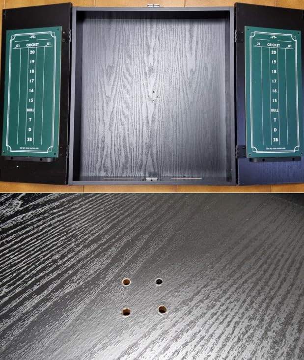 Amazon Basics Bersaglio Freccette Sisal con Mobiletto