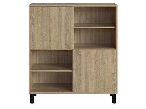 AmazonBasics Mobile 2 ante marrone quercia 101 cm