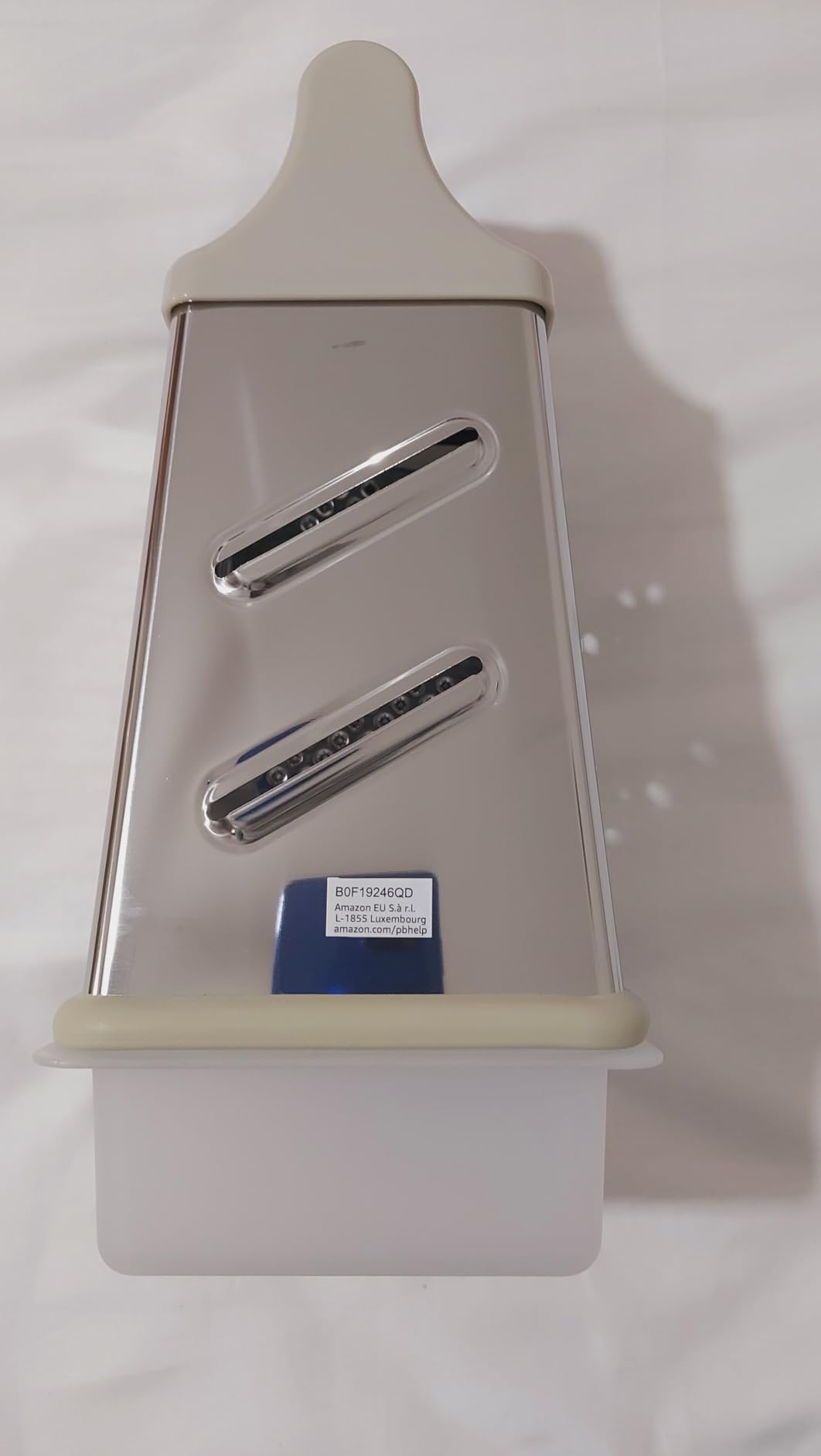 Amazon Basics grattugia formaggio 4 lati acciaio inox