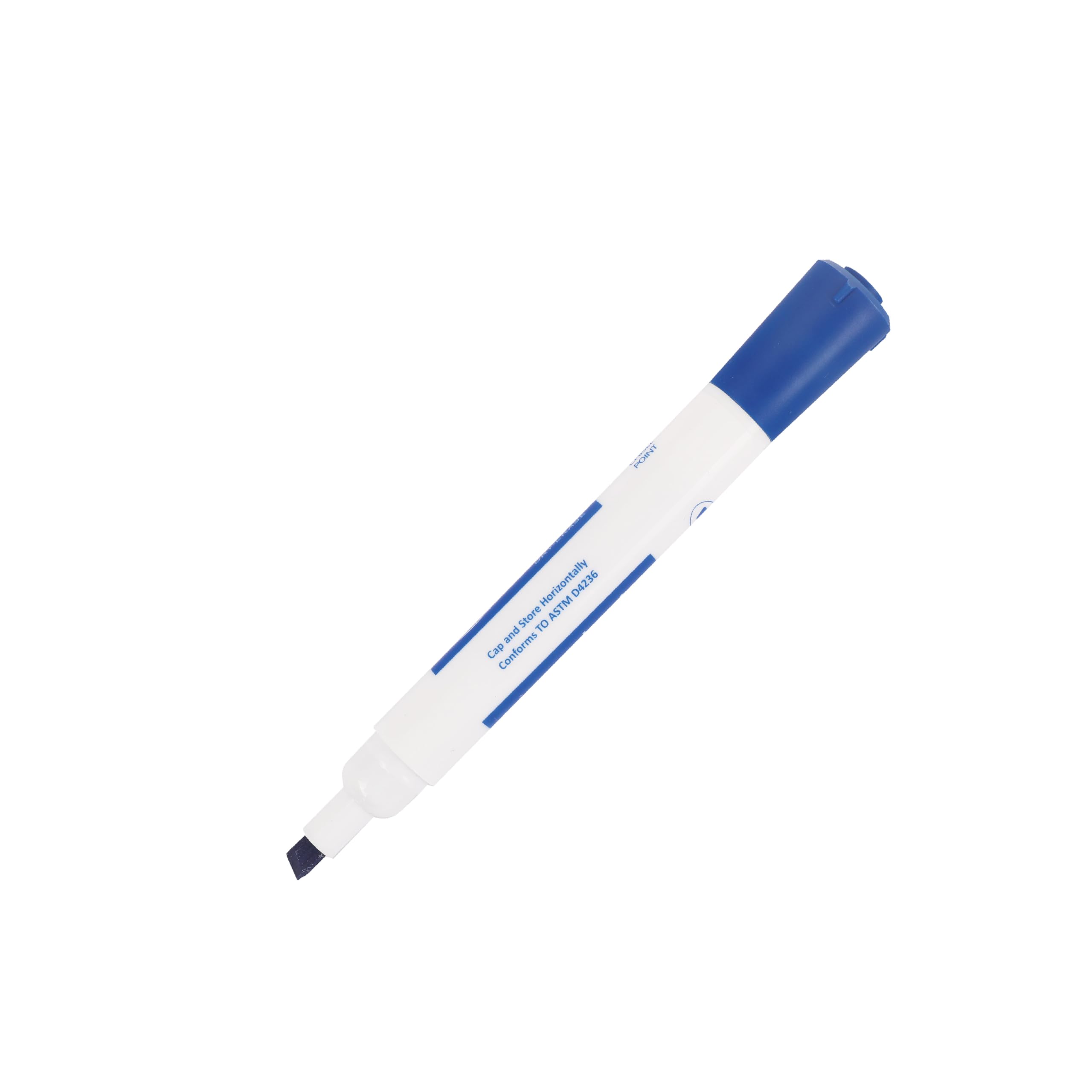 Amazon Basics Pennarelli Lavagna Bianca Blu 12 Pezzi Punta