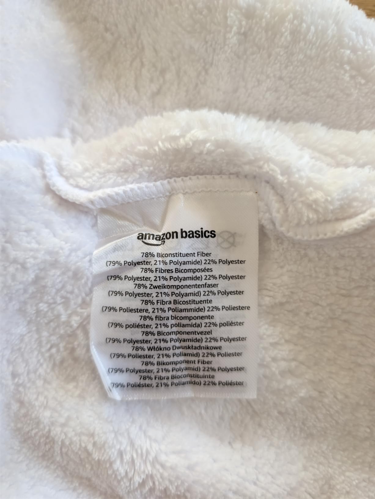 Amazon Basics turbante capelli microfibra 2 pezzi grigio rosa