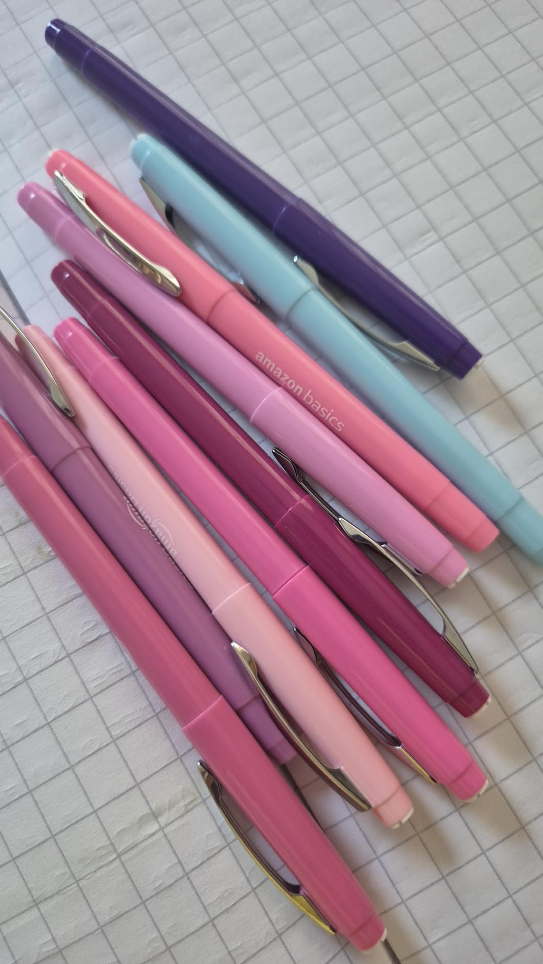 AmazonBasics Pennarelli colori assortiti 24 pezzi punta media